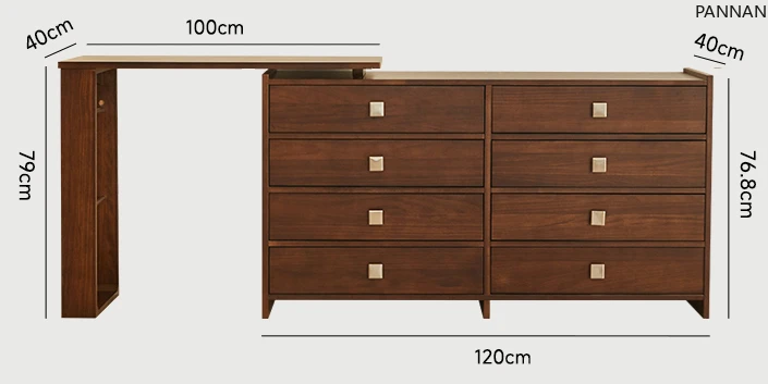 all-solid wood dresser, chest and cabinet integrated retro bedroom makeup table storage locker small apartment
all-solid wood dresser, chest and cabinet integrated retro bedroom makeup table storage locker small apartment