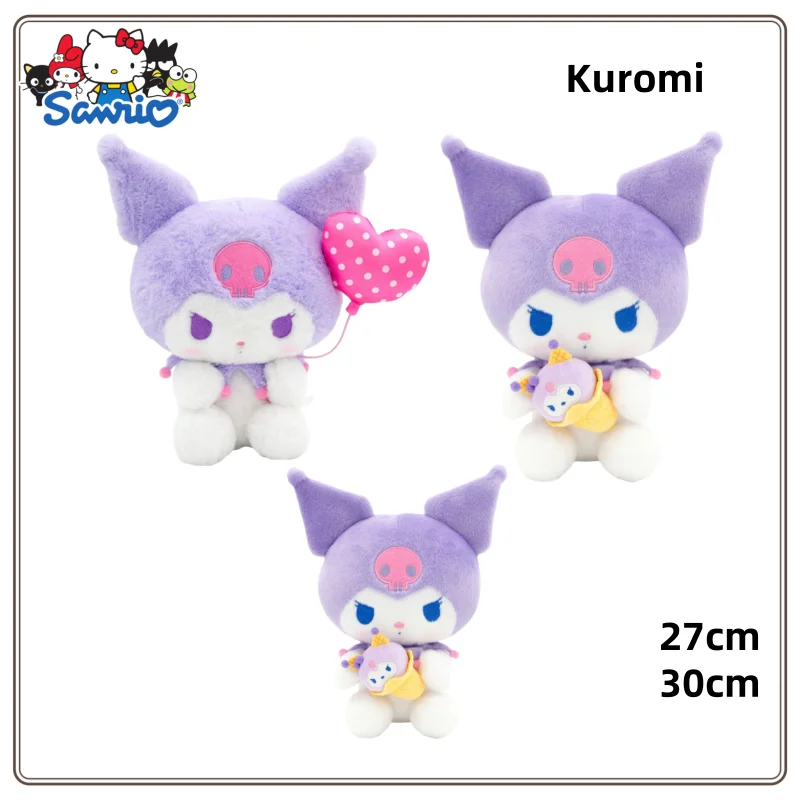 30cm Genuine Sanrio Kuromi Plush Toy Ice Cream Balloon kawaii Kuromi Plush Toy Hello Kitty Cute Plush Toy Birthday Gift
30cm Genuine Sanrio Kuromi Plush Toy Ice Cream Balloon kawaii Kuromi Plush Toy Hello Kitty Cute Plush Toy Birthday Gift