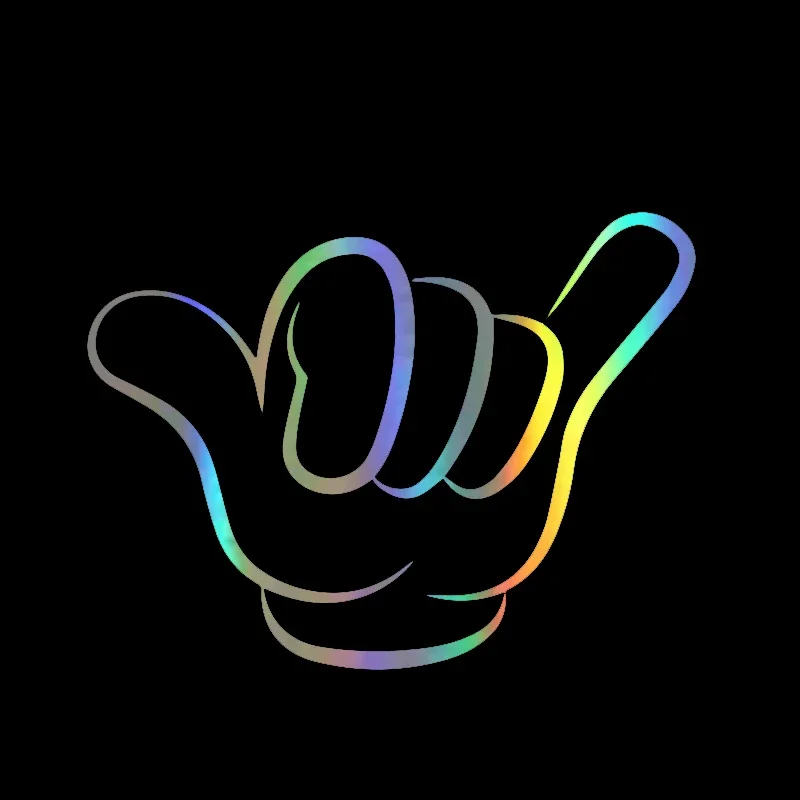 10cm Hang Loose Shaka Hand Exterior Parts Rear Window Stickers on Motorcycle Car Sticker Products Accessories PVC Decoration
10cm Hang Loose Shaka Hand Exterior Parts Rear Window Stickers on Motorcycle Car Sticker Products Accessories PVC Decoration