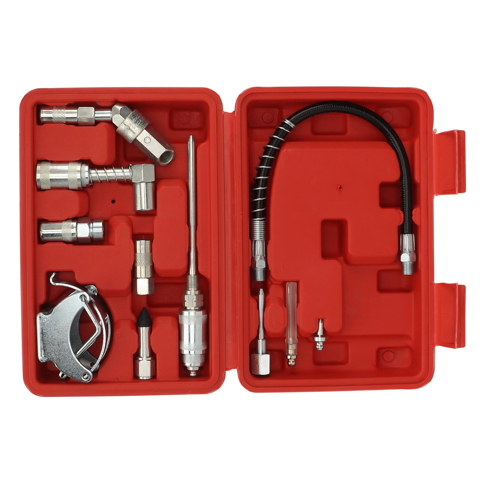 Quick Connect Grease Lubrication Kit with Coupler - Universal Automotive Truck Grease Tool Accessory
Quick Connect Grease Lubrication Kit with Coupler - Universal Automotive Truck Grease Tool Accessory