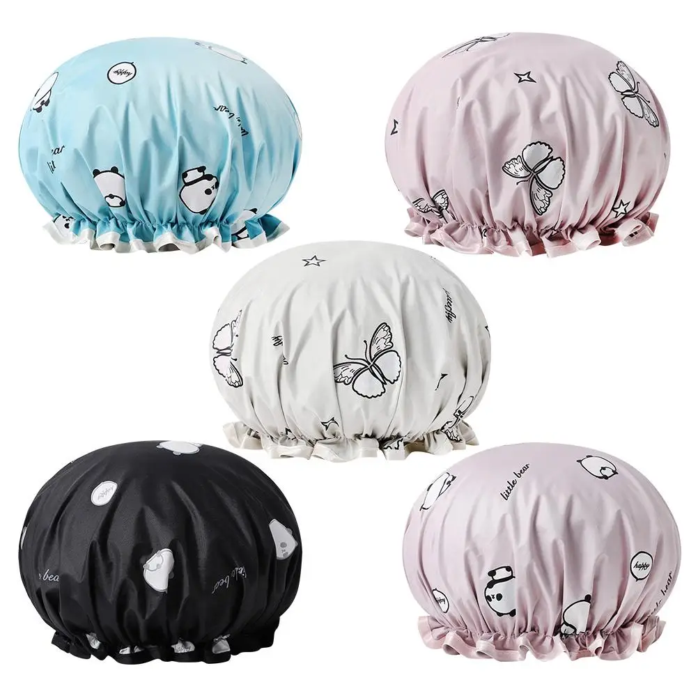 5Pcs Shower Cap Bathing Hat Waterproof Elastic Travel Reusable Soft Foldable Lightweight Hair Protection For Shower Cooking SPA
5Pcs Shower Cap Bathing Hat Waterproof Elastic Travel Reusable Soft Foldable Lightweight Hair Protection For Shower Cooking SPA