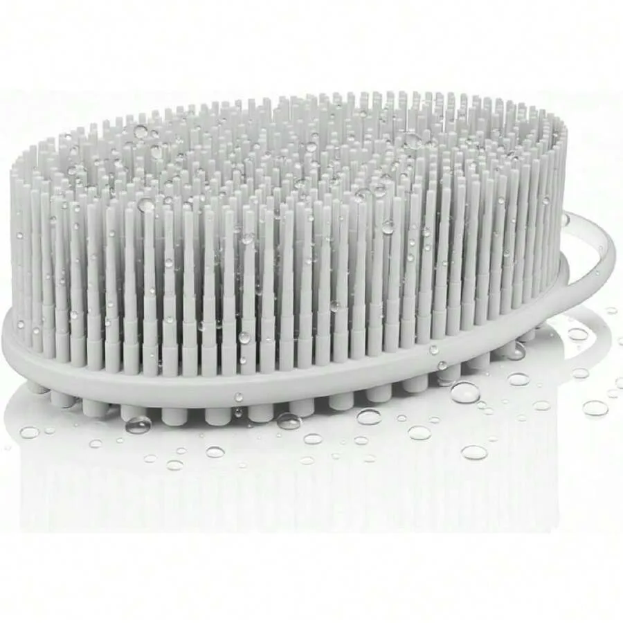 【New style】Silicone Bodcrubber For Shower - Gentle Exfoliating Back Scrubber With Soft Bristles - Premium Dual Sided Bath Brush
【New style】Silicone Bodcrubber For Shower - Gentle Exfoliating Back Scrubber With Soft Bristles - Premium Dual Sided Bath Brush