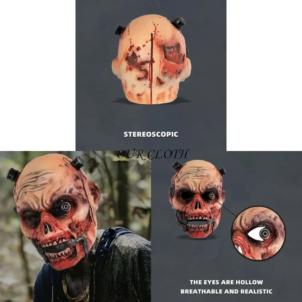 Vampires Mask Zombied Head Mask for Adult,Scary Horror Horrific Demons Monsters Mask Halloween Cosplay Y1AC
Vampires Mask Zombied Head Mask for Adult,Scary Horror Horrific Demons Monsters Mask Halloween Cosplay Y1AC
