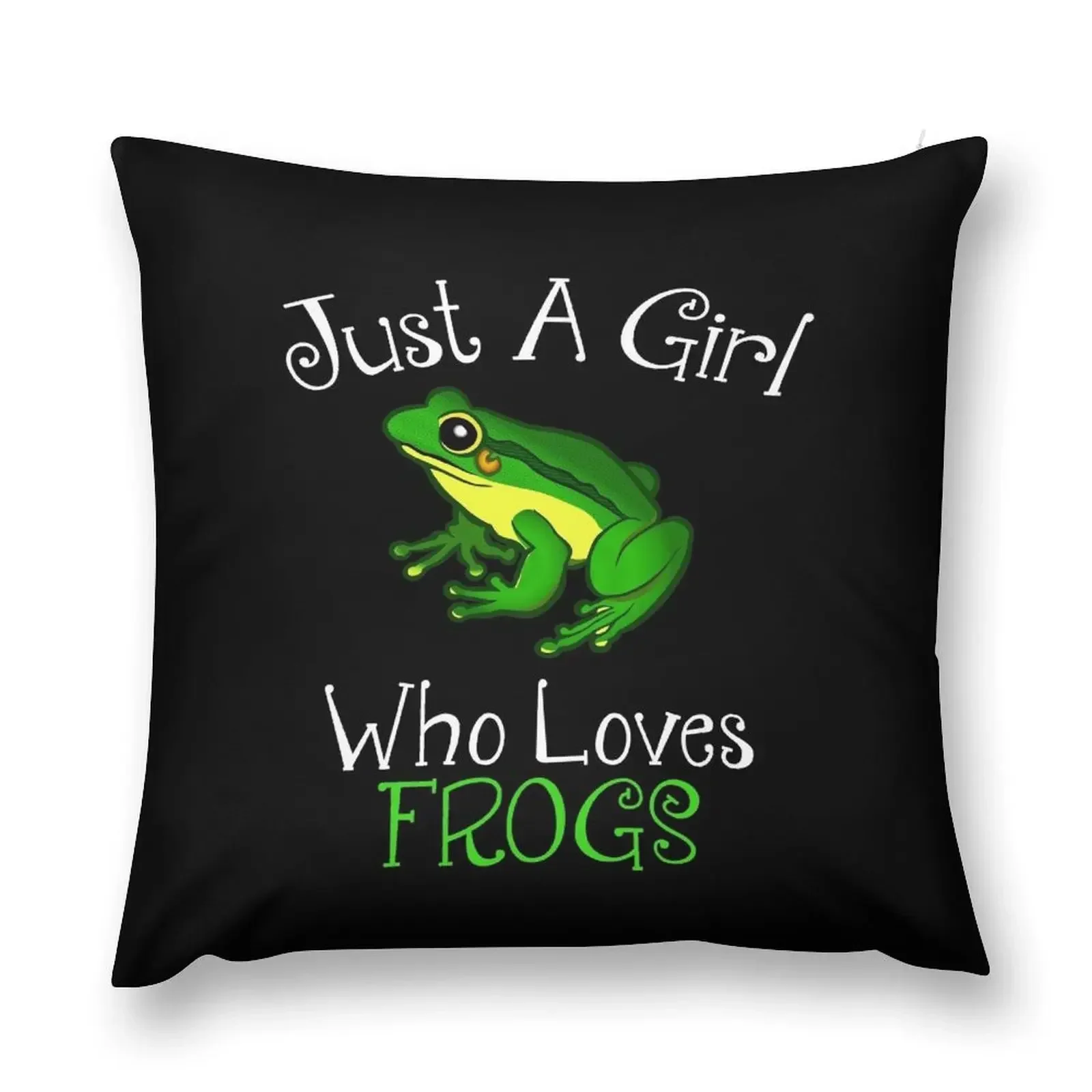 Just A Girl Who Loves Frogs Throw Pillow Embroidered Cushion Cover autumn decoration Christmas Pillow pillow
Just A Girl Who Loves Frogs Throw Pillow Embroidered Cushion Cover autumn decoration Christmas Pillow pillow