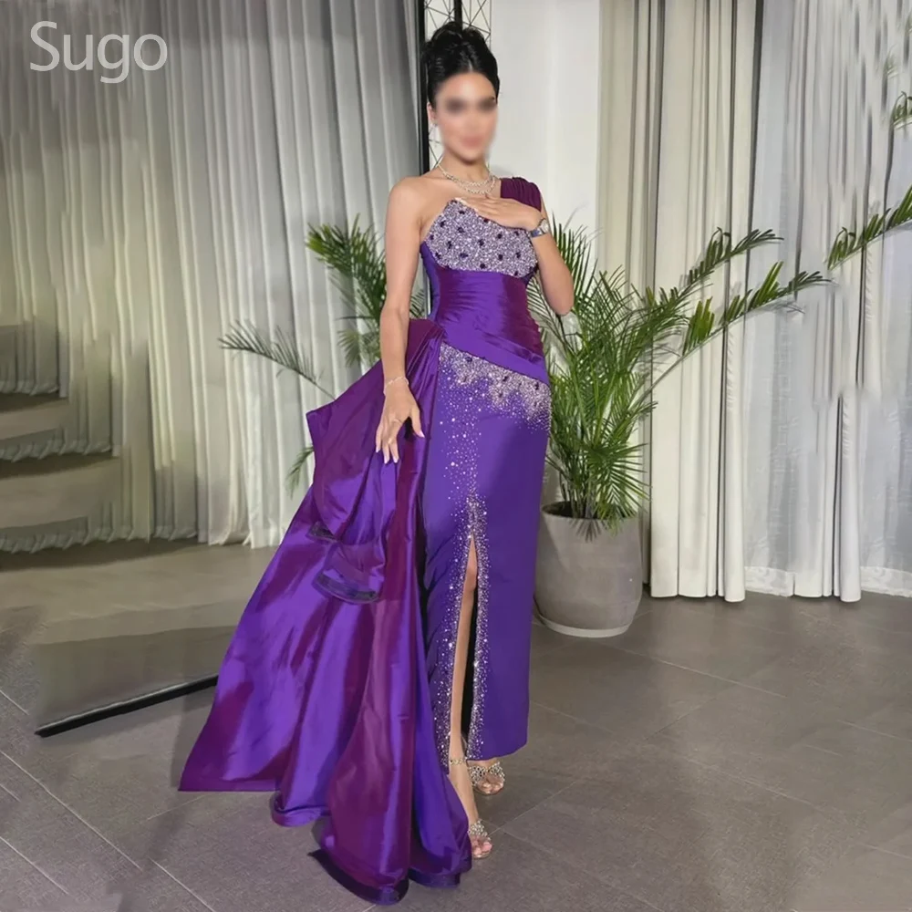 Customized Luxurious Evening Dresses for Special Occasions One Shoulder Floor-Length Mermaid Dubai Women Gala Party Dress 2025
Customized Luxurious Evening Dresses for Special Occasions One Shoulder Floor-Length Mermaid Dubai Women Gala Party Dress 2025