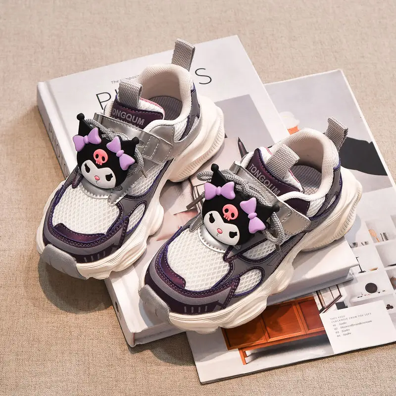 Kuromi Girls Sneakers 2024 Sanrio Kawaii Anime Casual Shoes Spring Cute Cartoon Babys Tennis Breathable Comfortable Kid Gift
Kuromi Girls Sneakers 2024 Sanrio Kawaii Anime Casual Shoes Spring Cute Cartoon Babys Tennis Breathable Comfortable Kid Gift