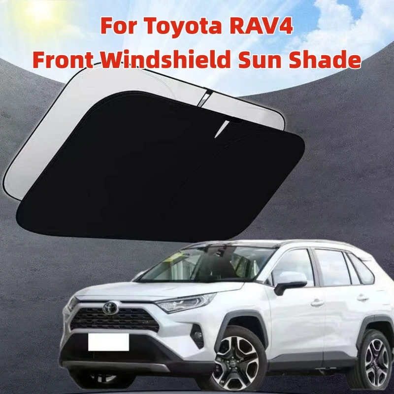 For Toyota RAV4 2019-2024 Front Windshield Sun Shade and heat insulation Front Window Shade Protector Parasol Car Interior
For Toyota RAV4 2019-2024 Front Windshield Sun Shade and heat insulation Front Window Shade Protector Parasol Car Interior