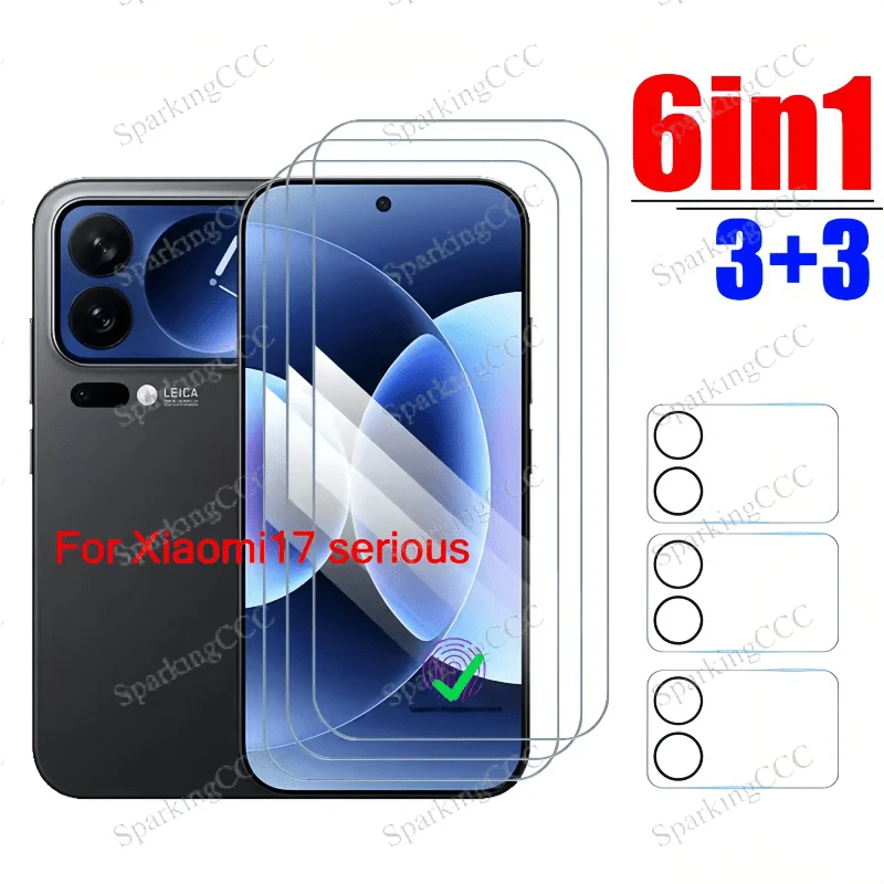 6in1 for xiaomi 17Pro Max screen protector+camera lens protector-9H Hardness,True Touch Sensitivity,Ultra Clear Anti-Fingerprint
6in1 for xiaomi 17Pro Max screen protector+camera lens protector-9H Hardness,True Touch Sensitivity,Ultra Clear Anti-Fingerprint