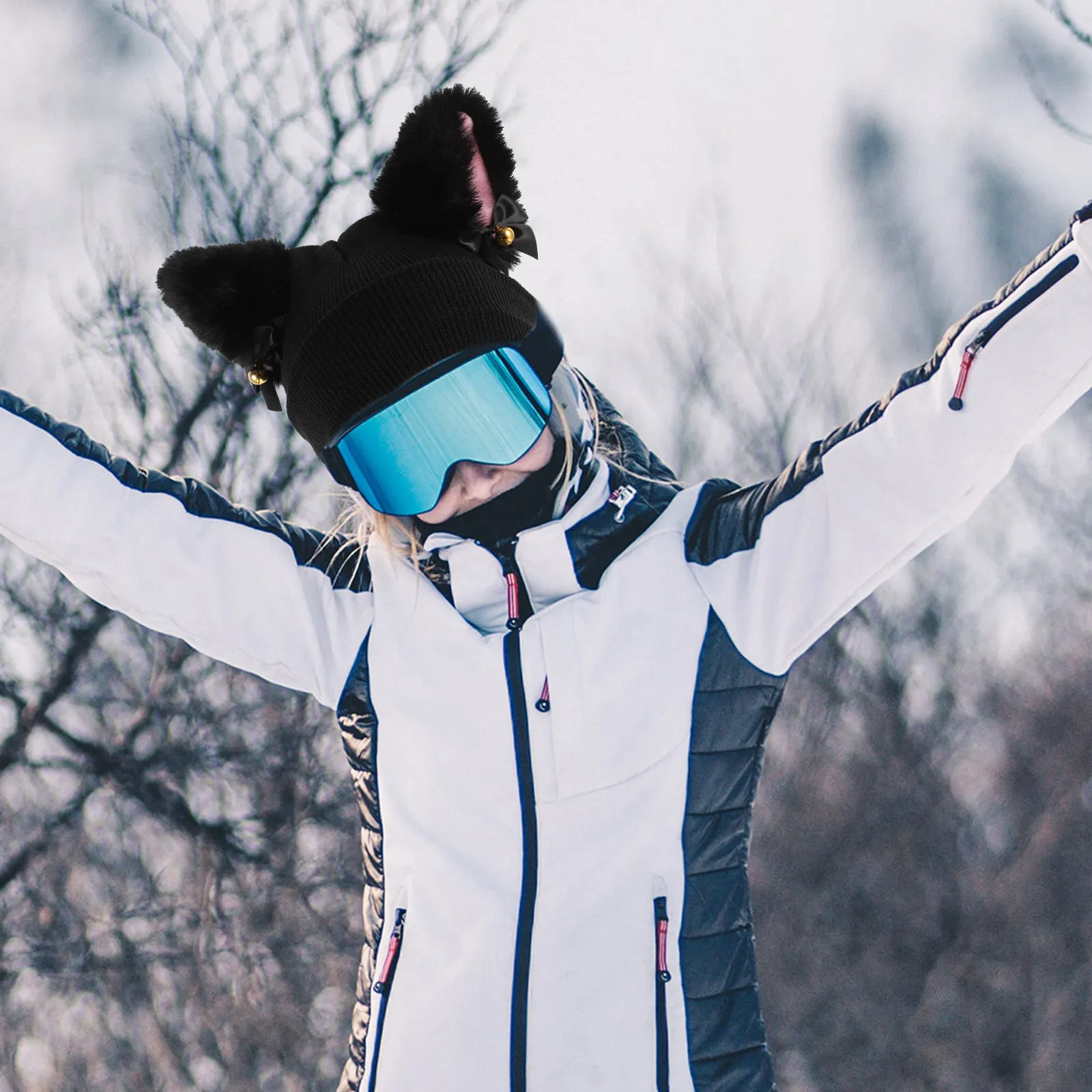 Cartoon Ski Cover Cat Ears Design Soft Elastic Washable Protective Cover for Snow Sports Outdoor Skiing Supplies
Cartoon Ski Cover Cat Ears Design Soft Elastic Washable Protective Cover for Snow Sports Outdoor Skiing Supplies