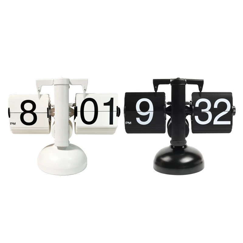Vintage Page Clock Automatic Page Turning for Time Clocks Decor for Home Bedroom Office Desktop Decoration
Vintage Page Clock Automatic Page Turning for Time Clocks Decor for Home Bedroom Office Desktop Decoration