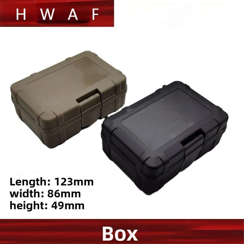 Waterproof EDC Plastic Box Tactical Storage Case with Sponge Insert
