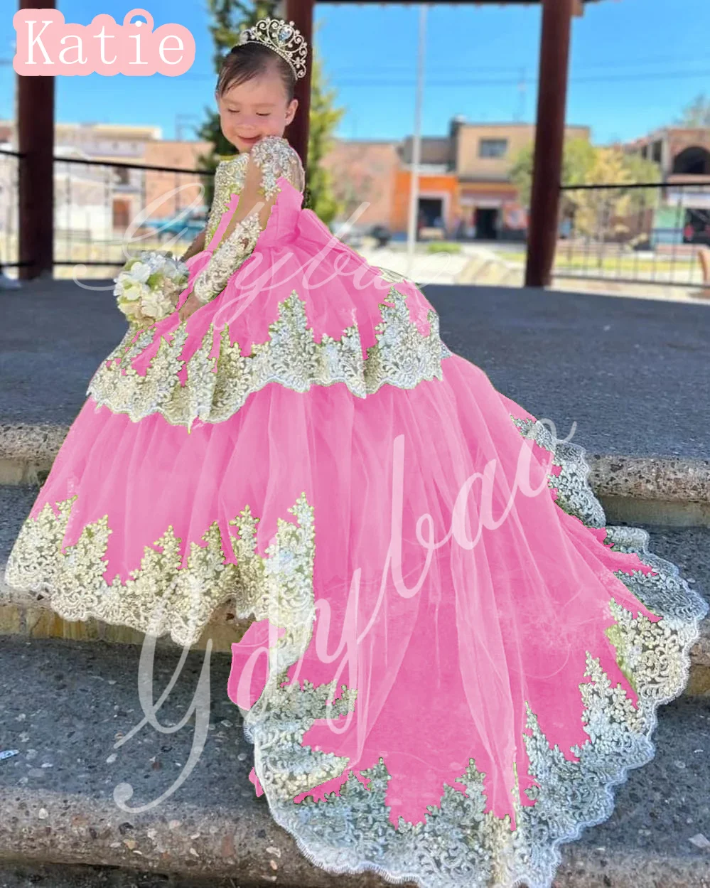 Flower Girl Dress For Wedding Pink Tulle Puffy Lace Applique Elegant Princess Kids Birthday Party First Communion Ball Gowns
Flower Girl Dress For Wedding Pink Tulle Puffy Lace Applique Elegant Princess Kids Birthday Party First Communion Ball Gowns