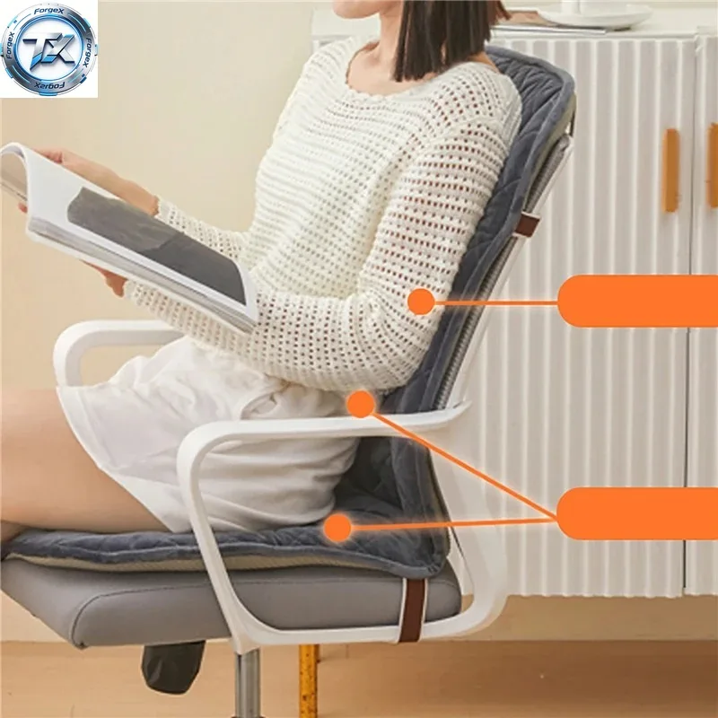 【Multi-functional】Winter Chair Electric Heated Seat Cushion Backrest Intelligent Temperature Control 3-Timer Heating Cushion War
【Multi-functional】Winter Chair Electric Heated Seat Cushion Backrest Intelligent Temperature Control 3-Timer Heating Cushion War