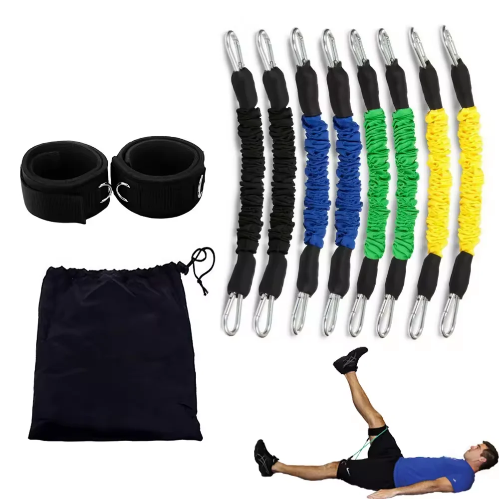 Ankle Fixed Latex Resistance Band Leg Speed Bounce Home Gym Training Accessory
Ankle Fixed Latex Resistance Band Leg Speed Bounce Home Gym Training Accessory