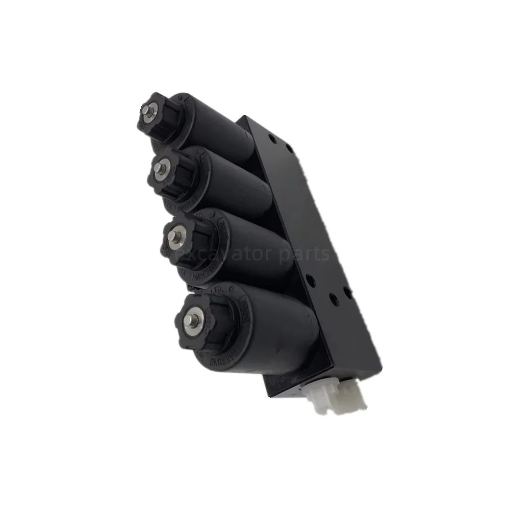 Группа электромагнитных клапанов VOE14570438 для экскаватора EC290 360, четырехканальный электромагнитный клапан, запчасти для экскаваторов
Группа электромагнитных клапанов VOE14570438 для экскаватора EC290 360, четырехканальный электромагнитный клапан, запчасти для экскаваторов