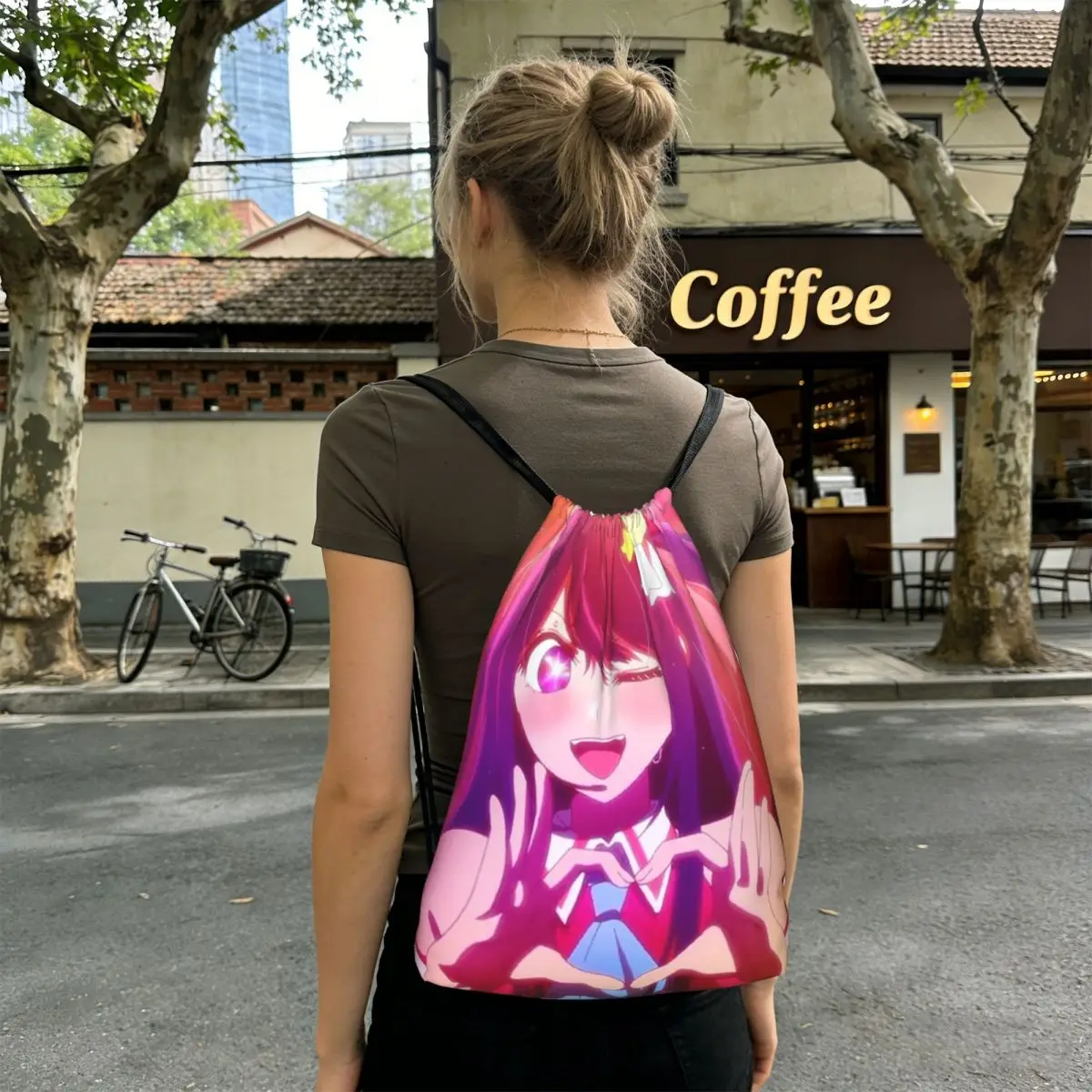 Рюкзаки Oshi No Ko Anime Kawaii, портативные сумки-мешки на шнурке, сумки для хранения, сумки для книг, для путешествий и студентов
Рюкзаки Oshi No Ko Anime Kawaii, портативные сумки-мешки на шнурке, сумки для хранения, сумки для книг, для путешествий и студентов