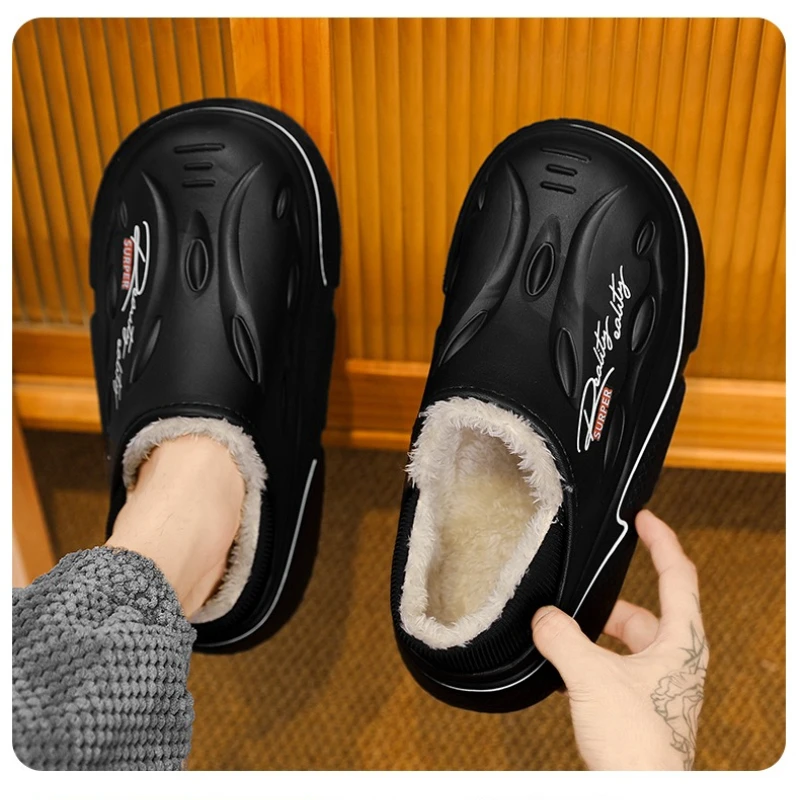Autumn and Winter Large-sized Fleece Warm Solid Multi-color Options New Fashionable Cotton Flip-flops Flat Wearable Style
Autumn and Winter Large-sized Fleece Warm Solid Multi-color Options New Fashionable Cotton Flip-flops Flat Wearable Style