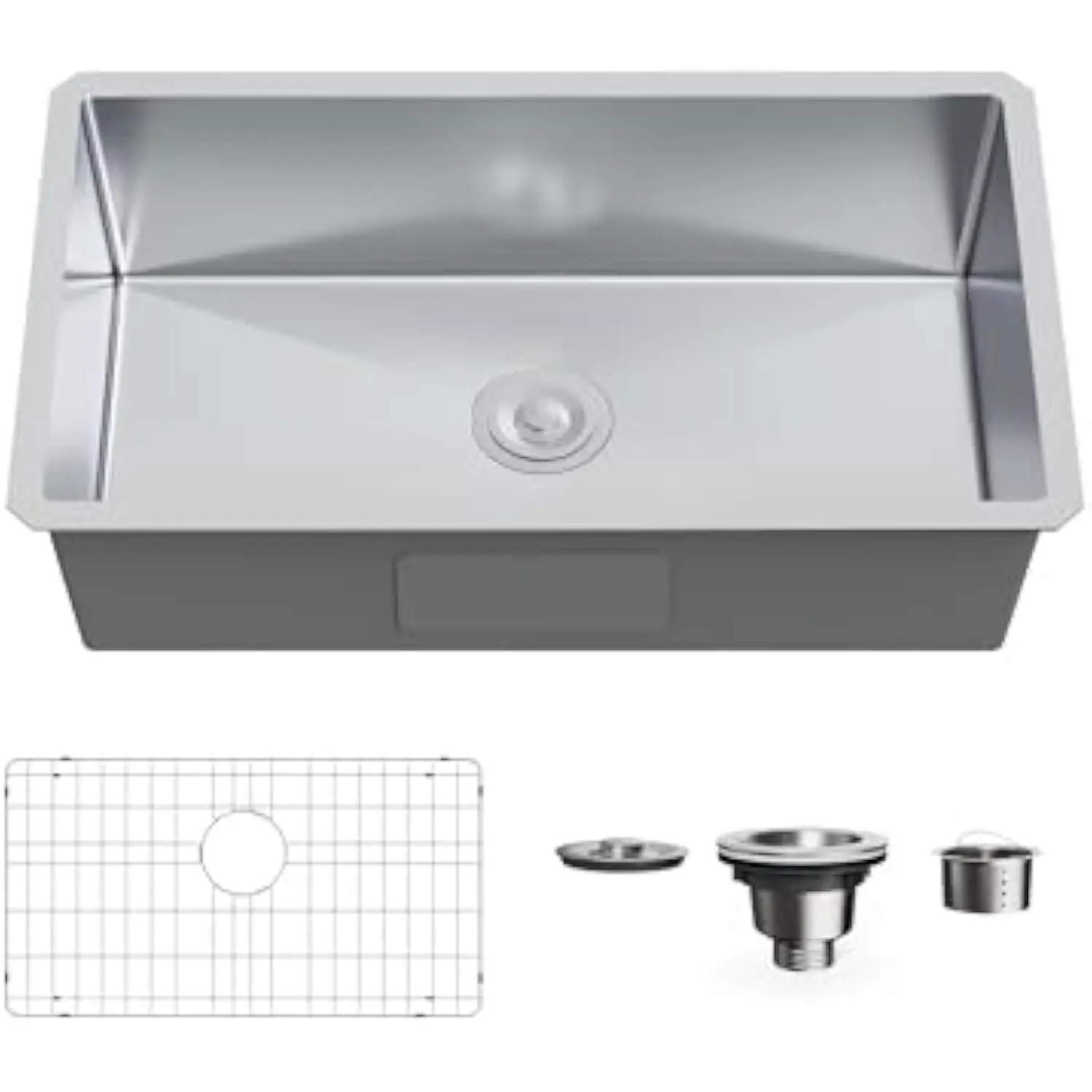 30-дюймовая кухонная мойка Undermount с одним кишечником, кухонная мойка ручной работы из нержавеющей стали 16 калибра, глубокая раковина 30 x 18 со сливным комплектом
30-дюймовая кухонная мойка Undermount с одним кишечником, кухонная мойка ручной работы из нержавеющей стали 16 калибра, глубокая раковина 30 x 18 со сливным комплектом