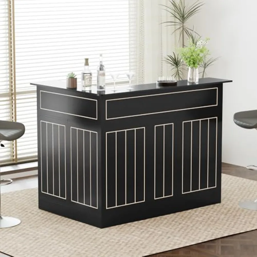 L-Shaped Home Bar Unit with Power Outlet, 4-Tier Corner Liquor Bar Cabinet with Storage Shelves, Drawer, Wine Glasses Holder, W
L-Shaped Home Bar Unit with Power Outlet, 4-Tier Corner Liquor Bar Cabinet with Storage Shelves, Drawer, Wine Glasses Holder, W