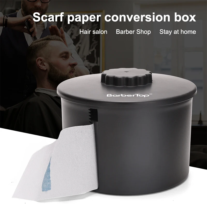 Disposable Neck Strip Paper Plastic Storage Box Dispenser Barber Tissue Collar Tape Sneck Strip Container Barbershop Supplies
Disposable Neck Strip Paper Plastic Storage Box Dispenser Barber Tissue Collar Tape Sneck Strip Container Barbershop Supplies