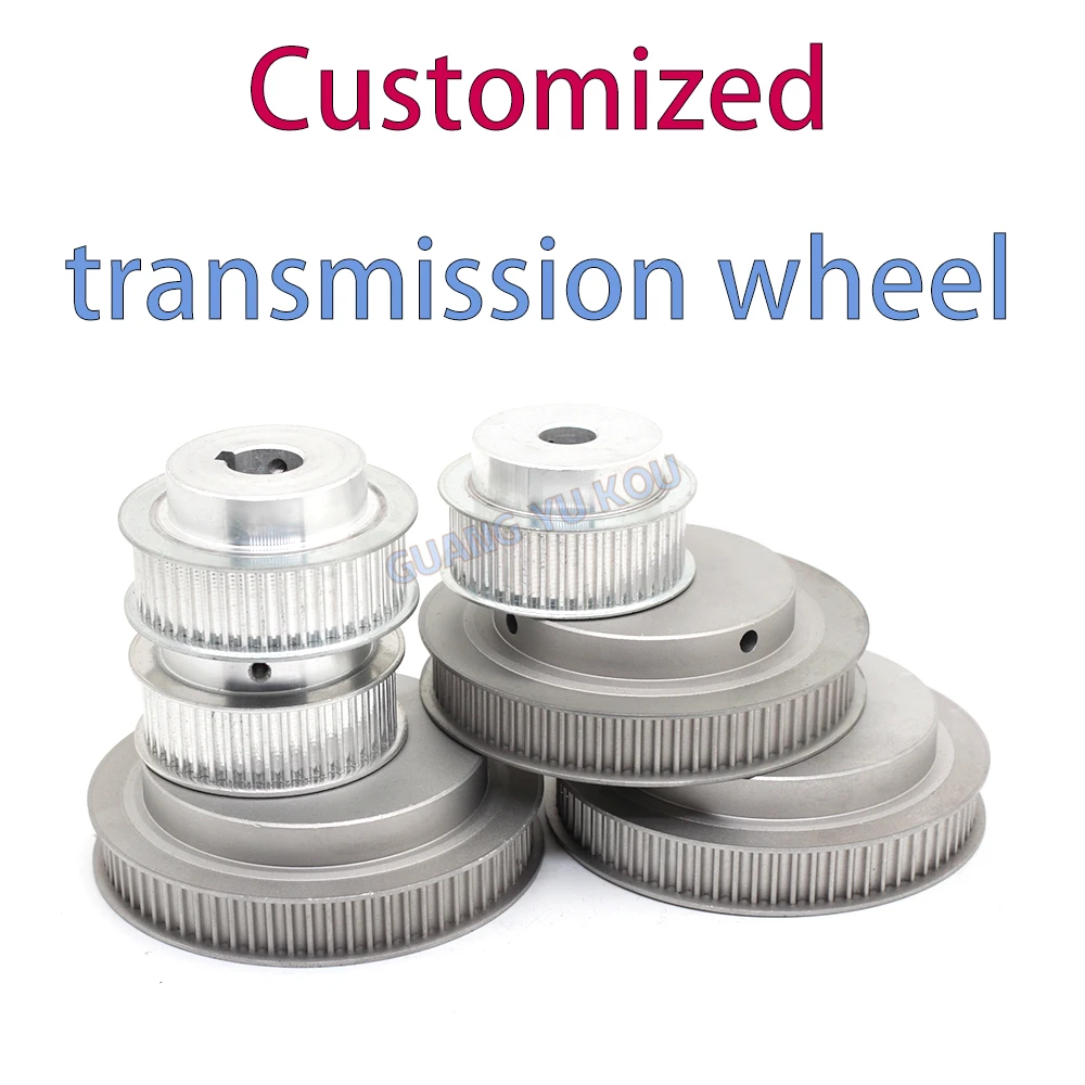 Customized 3M 5M 8M XL MXL L H T5 T10 transmission wheel Aluminum alloy/steel material Arc Tooth/Trapezoidal Tooth Timing Pulley
Customized 3M 5M 8M XL MXL L H T5 T10 transmission wheel Aluminum alloy/steel material Arc Tooth/Trapezoidal Tooth Timing Pulley