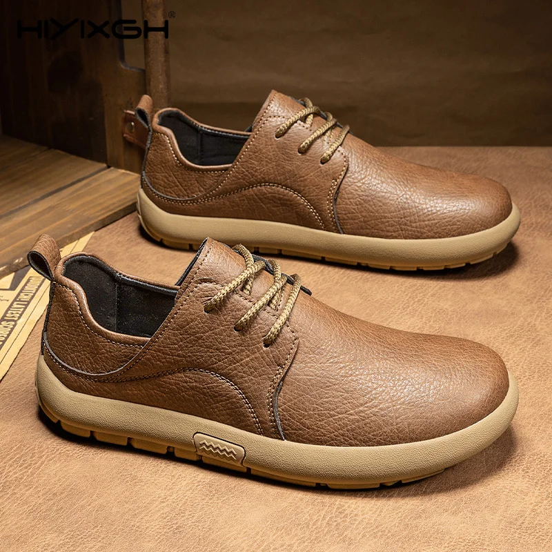 Casual men's leather shoes, comfortable casual shoes, casual, breathable, lightweight and wide-foot sports shoes
Casual men's leather shoes, comfortable casual shoes, casual, breathable, lightweight and wide-foot sports shoes