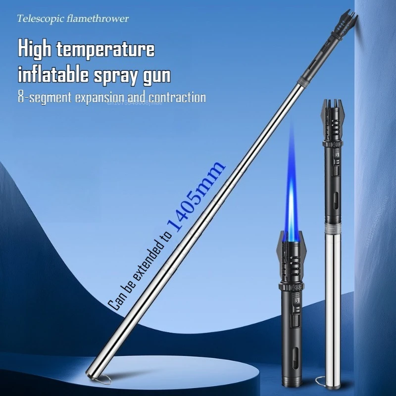 New Handheld Extended Inflatable High Temperature Spitfire Gun Outdoor Camping Barbecue Lighter Portable Direct Charge Spray Gun
New Handheld Extended Inflatable High Temperature Spitfire Gun Outdoor Camping Barbecue Lighter Portable Direct Charge Spray Gun