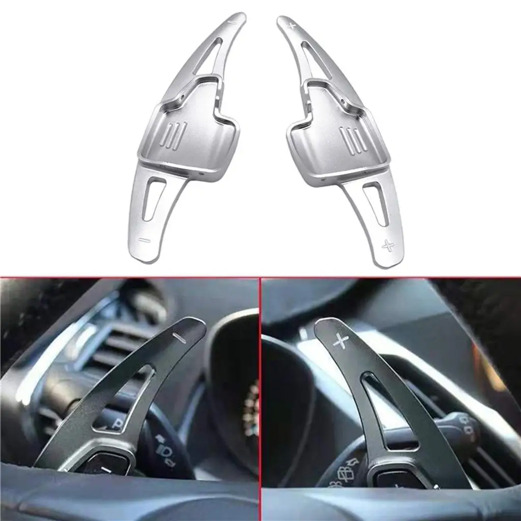 1 Pair Steering Wheel Shifter Extension Fits for Ford Focus 2015-2018 Silver
1 Pair Steering Wheel Shifter Extension Fits for Ford Focus 2015-2018 Silver