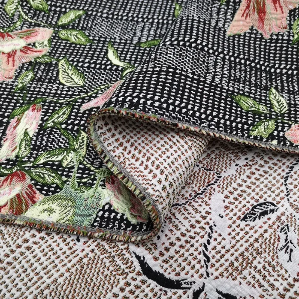 Jacquard Fabric European Brand Fashion Embossed Autumn Winter Trench Coat Dress Diy Sew Yarn-dyed Wholesale Cloth by the Meter
Jacquard Fabric European Brand Fashion Embossed Autumn Winter Trench Coat Dress Diy Sew Yarn-dyed Wholesale Cloth by the Meter