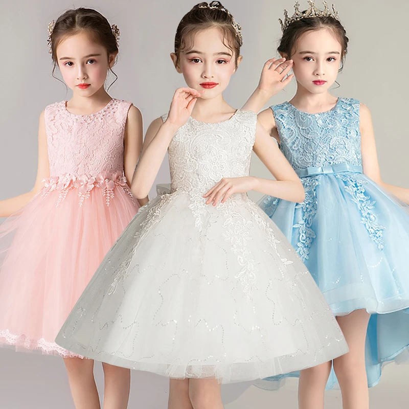 High Quality Lace Appliques Beading Beading Length Pageant First Communion Girls'Campus Graduation Ceremony Ball Party Dress
High Quality Lace Appliques Beading Beading Length Pageant First Communion Girls'Campus Graduation Ceremony Ball Party Dress