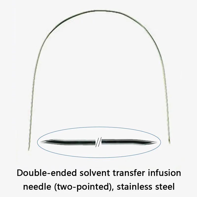 Double-ended Solvent Transfer Infusion Needle, Stainless Steel Lab Extra-long Needle, Two-pointed, C70 Series 460mm600mm900mm
Double-ended Solvent Transfer Infusion Needle, Stainless Steel Lab Extra-long Needle, Two-pointed, C70 Series 460mm600mm900mm