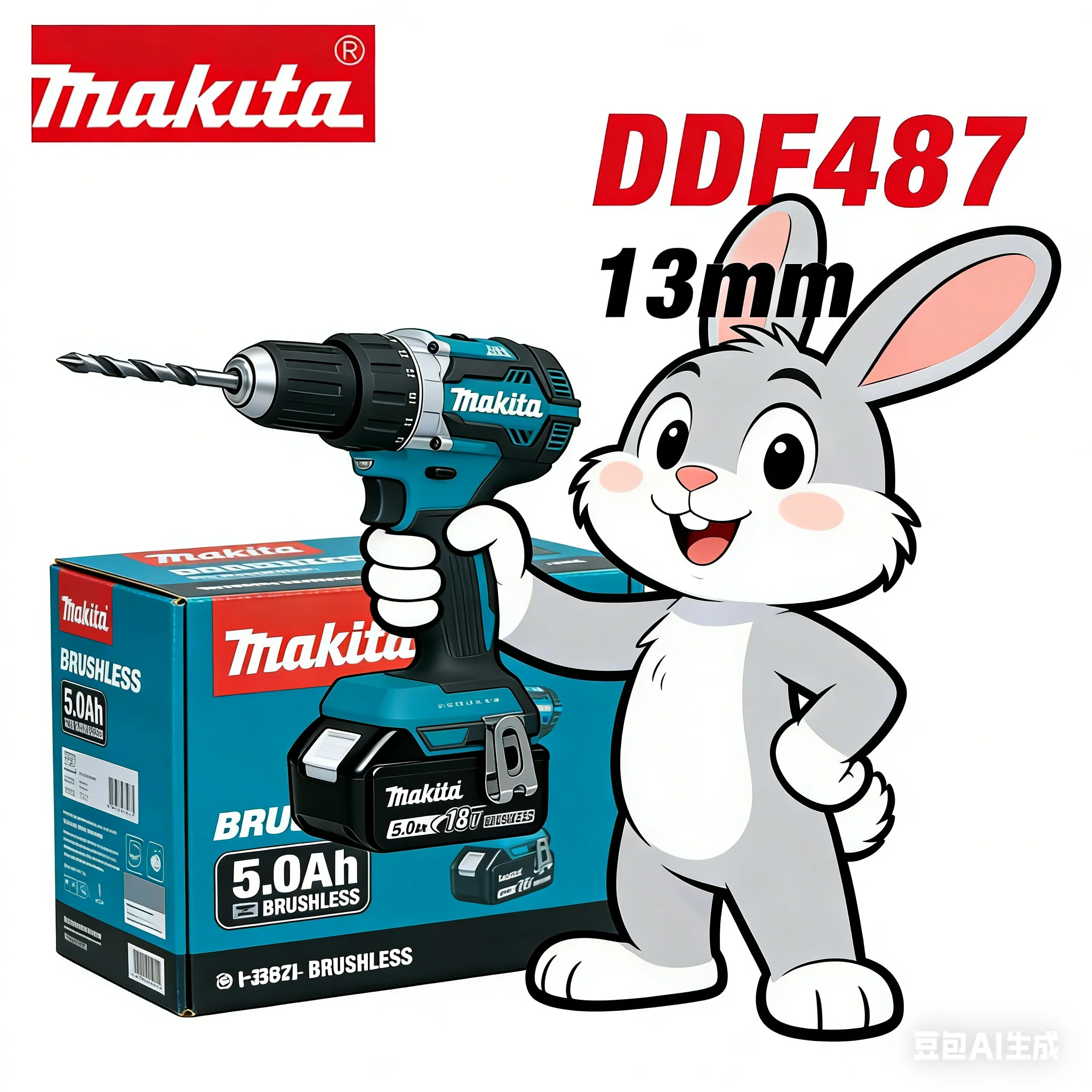 Оригинальная аккумуляторная ударная дрель Makita 13 мм DDF487, бесщеточная, бытовая, 18В, литий-ионная, с высоким крутящим моментом, электрическая отвертка.
Оригинальная аккумуляторная ударная дрель Makita 13 мм DDF487, бесщеточная, бытовая, 18В, литий-ионная, с высоким крутящим моментом, электрическая отвертка.