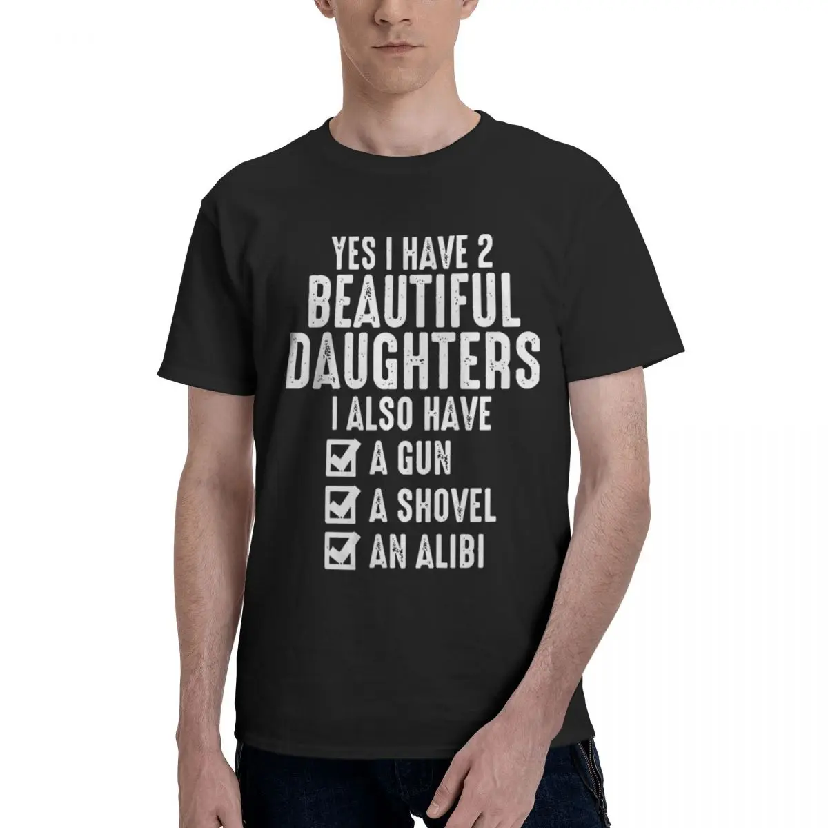 Yes I Have 2, красивые дочки, 100% хлопок, повседневные дышащие удобные летние новые подарки и футболки, забавная рубашка
Yes I Have 2, красивые дочки, 100% хлопок, повседневные дышащие удобные летние новые подарки и футболки, забавная рубашка