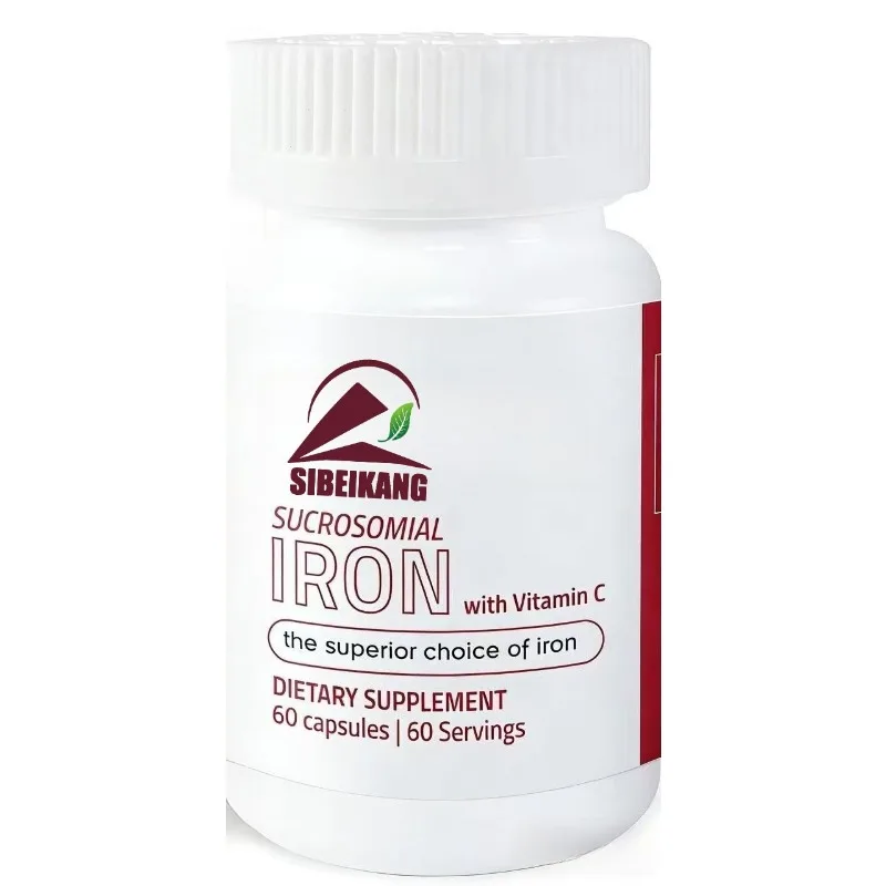 Iron supplement containing vitamin C - anemia and energy support, 60 capsules
Iron supplement containing vitamin C - anemia and energy support, 60 capsules