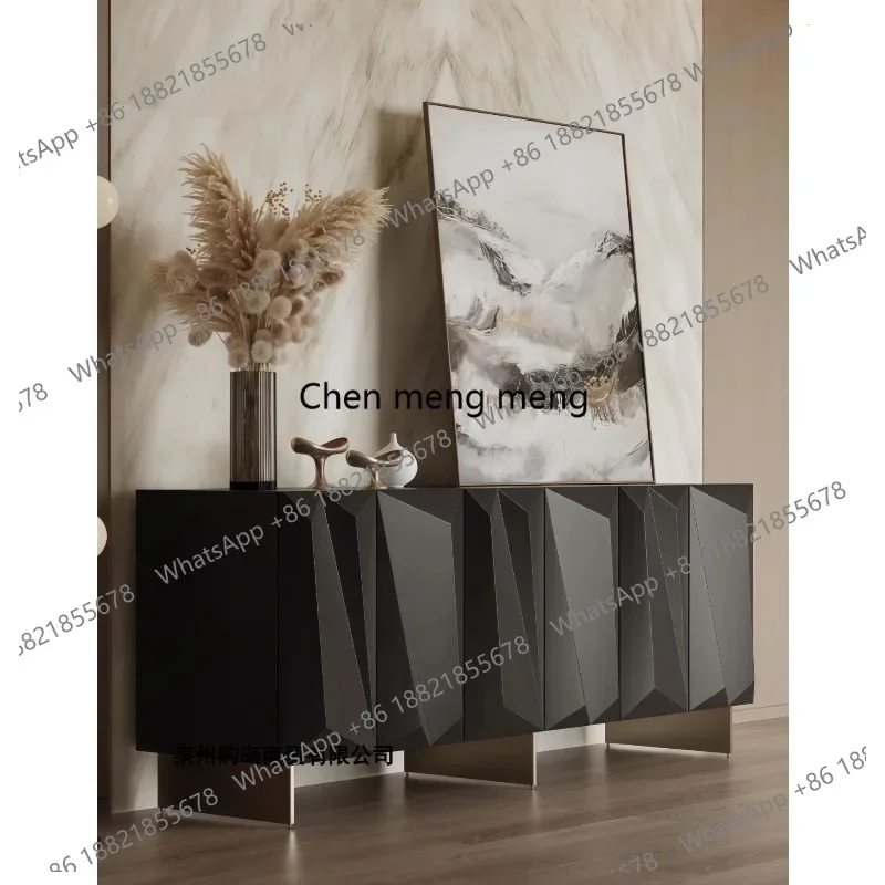 cc182Italian minimalist paint dining side porch cabinet modern minimalist storage cabinet decorative cabinet
cc182Italian minimalist paint dining side porch cabinet modern minimalist storage cabinet decorative cabinet