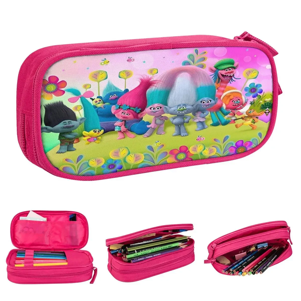 Fashion Anime Trolls Movie Pencil Case Cartoon Pencilcases Pen for Girls Boys Large Storage Bag Students Cosmetic Stationery
Fashion Anime Trolls Movie Pencil Case Cartoon Pencilcases Pen for Girls Boys Large Storage Bag Students Cosmetic Stationery