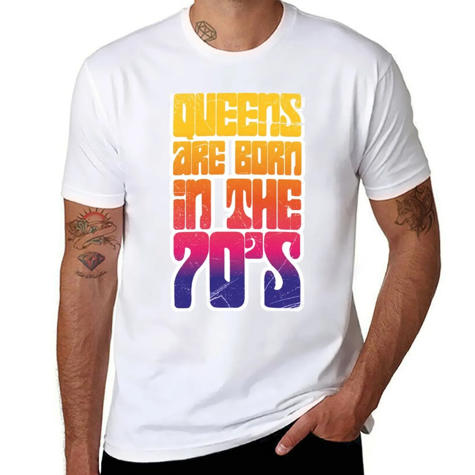 Queens Are Born In the 70's T-Shirt t shirts for man graphic funny t shirt custom print man t shirt cotton T-shirt
Queens Are Born In the 70's T-Shirt t shirts for man graphic funny t shirt custom print man t shirt cotton T-shirt