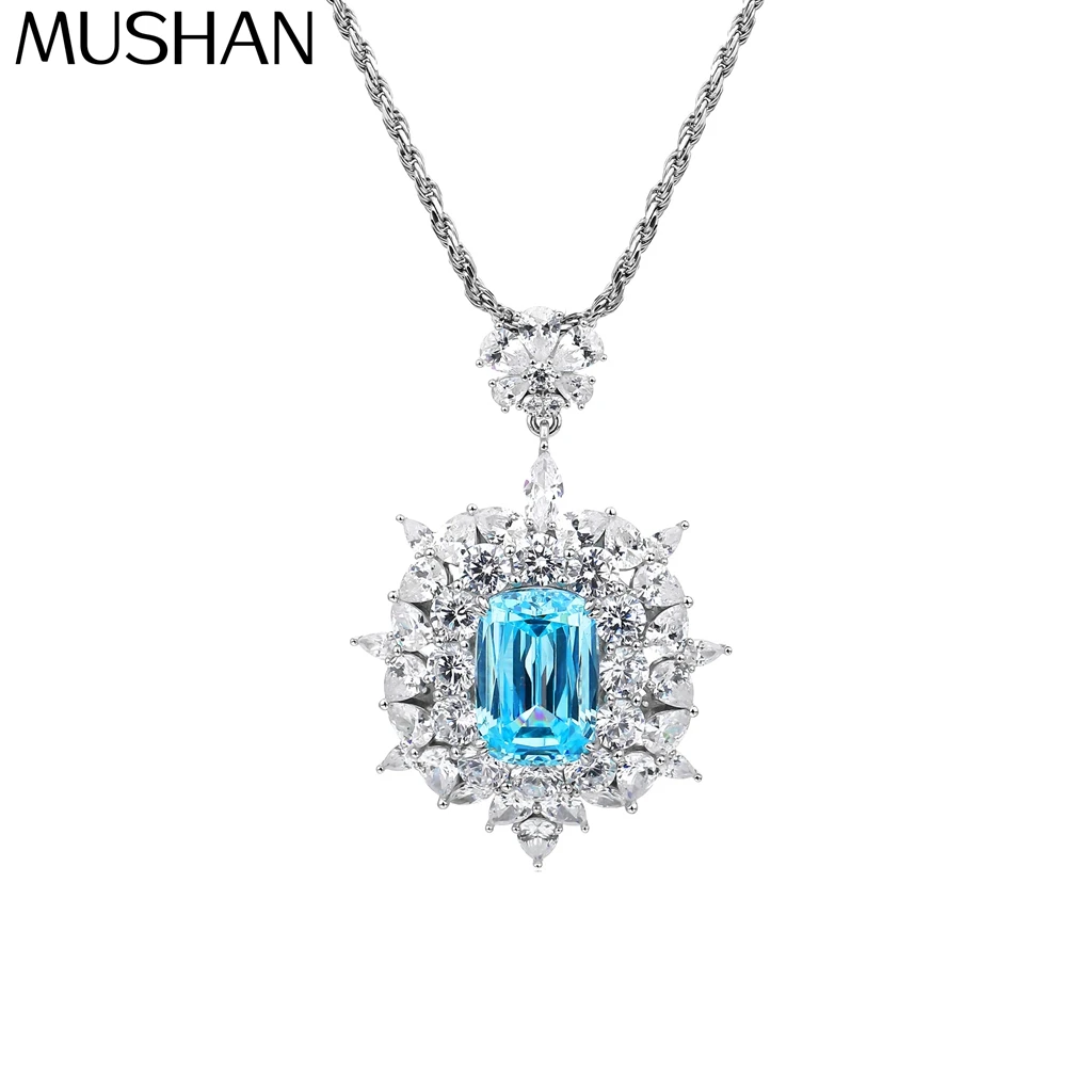MuShan Jewelry 925 Sterling Silver Necklace 5A CZ Gemstones HCD Gemstones Luxury 925 Sterling Silver Necklace Accessories
MuShan Jewelry 925 Sterling Silver Necklace 5A CZ Gemstones HCD Gemstones Luxury 925 Sterling Silver Necklace Accessories