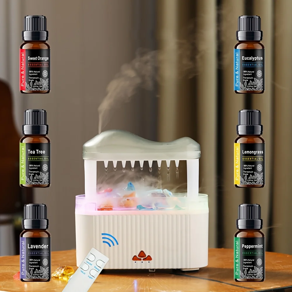 8.45oz Water Drops Mushroom Rain Cloud Humidifier - 7 Colors Mood Light, Remote Control, Water Sound, Air Humidifier for Better
8.45oz Water Drops Mushroom Rain Cloud Humidifier - 7 Colors Mood Light, Remote Control, Water Sound, Air Humidifier for Better