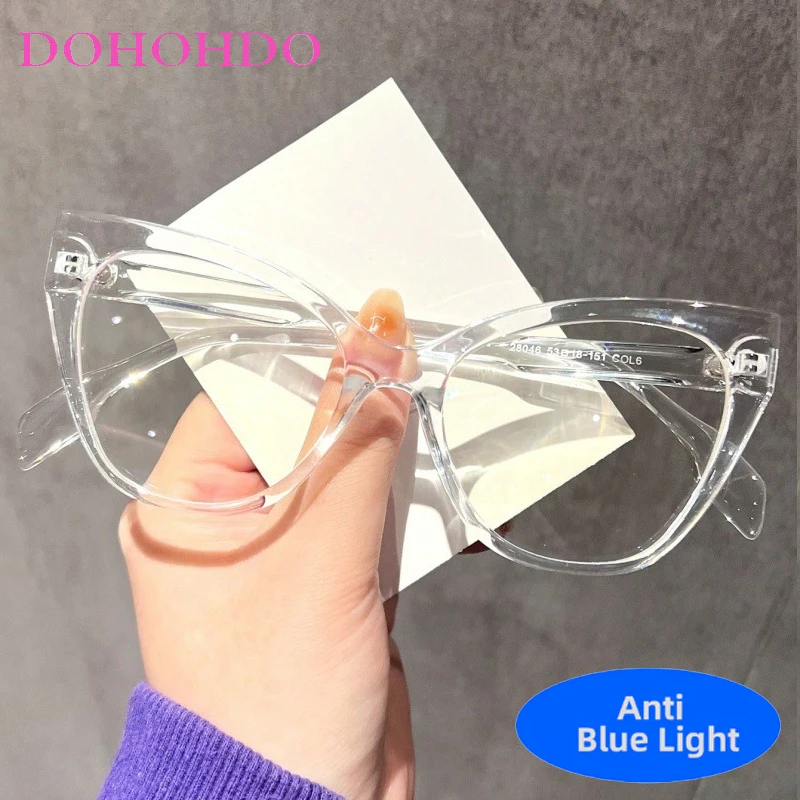 Vintage Big Cat Eye Reading Optical Glasses For Men Women Luxury Brand Play Games For Computer Anti-Blue Light Eyewear Lentes
Vintage Big Cat Eye Reading Optical Glasses For Men Women Luxury Brand Play Games For Computer Anti-Blue Light Eyewear Lentes