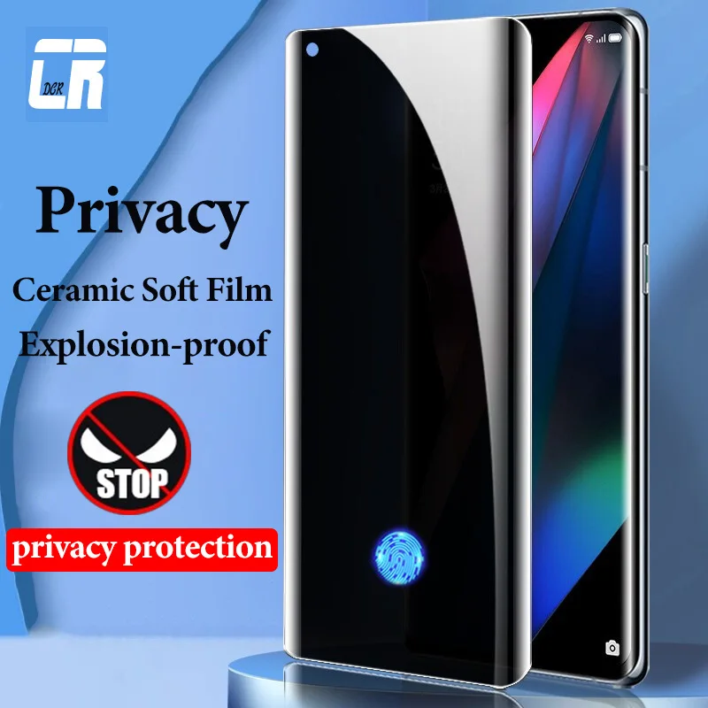 Полная изогнутая керамическая мягкая пленка конфиденциальности для OPPO Find X5 Pro X6 X3 X2 Neo противошпионская Защита экрана для OPPO Reno 6 5 4 3 Pro пленка
Полная изогнутая керамическая мягкая пленка конфиденциальности для OPPO Find X5 Pro X6 X3 X2 Neo противошпионская Защита экрана для OPPO Reno 6 5 4 3 Pro пленка