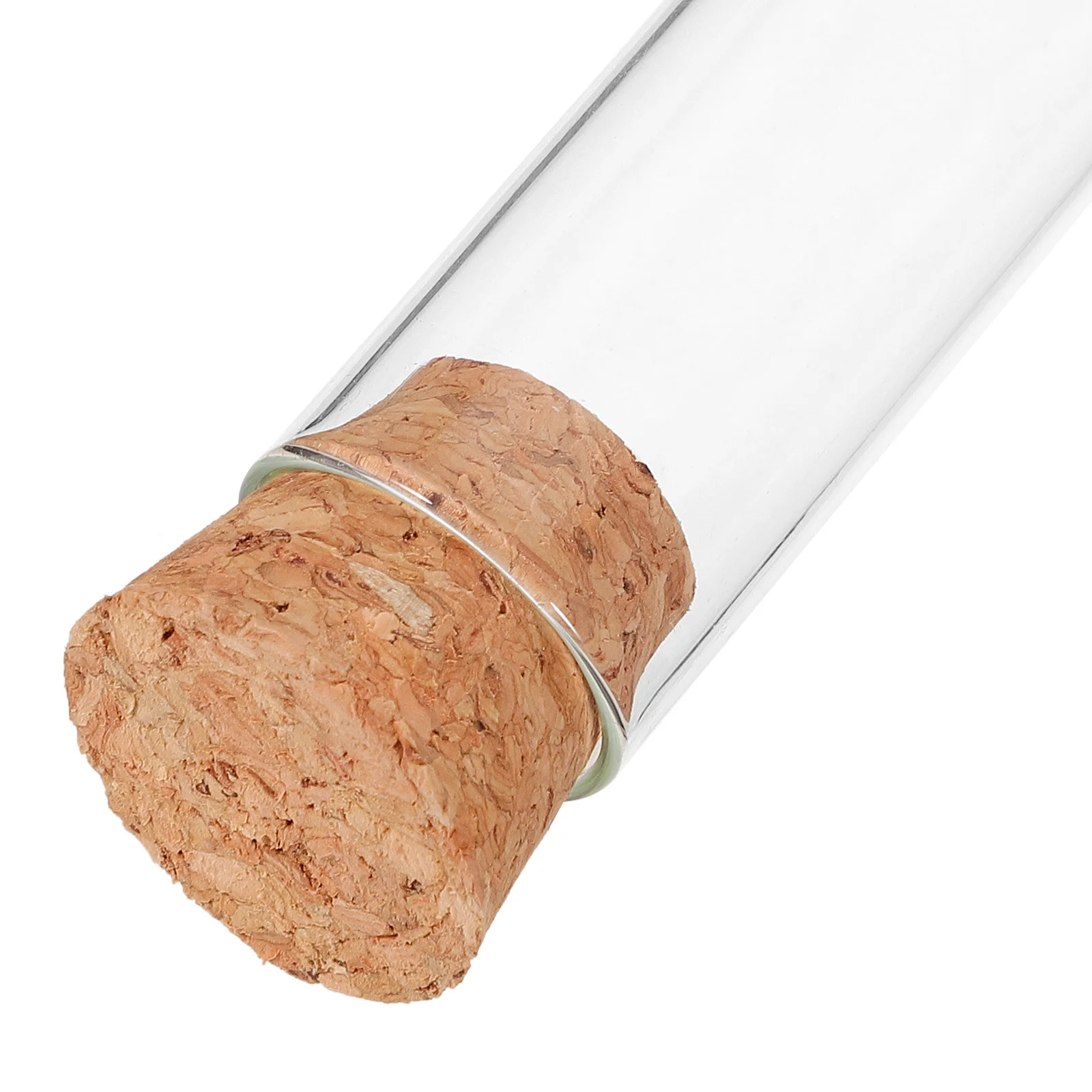 12Pcs Glass Test Tubes Cork Stoppers 20x200mm Airtight Portable for Chemistry Experiments Liquid Powder Storage 
12Pcs Glass Test Tubes Cork Stoppers 20x200mm Airtight Portable for Chemistry Experiments Liquid Powder Storage