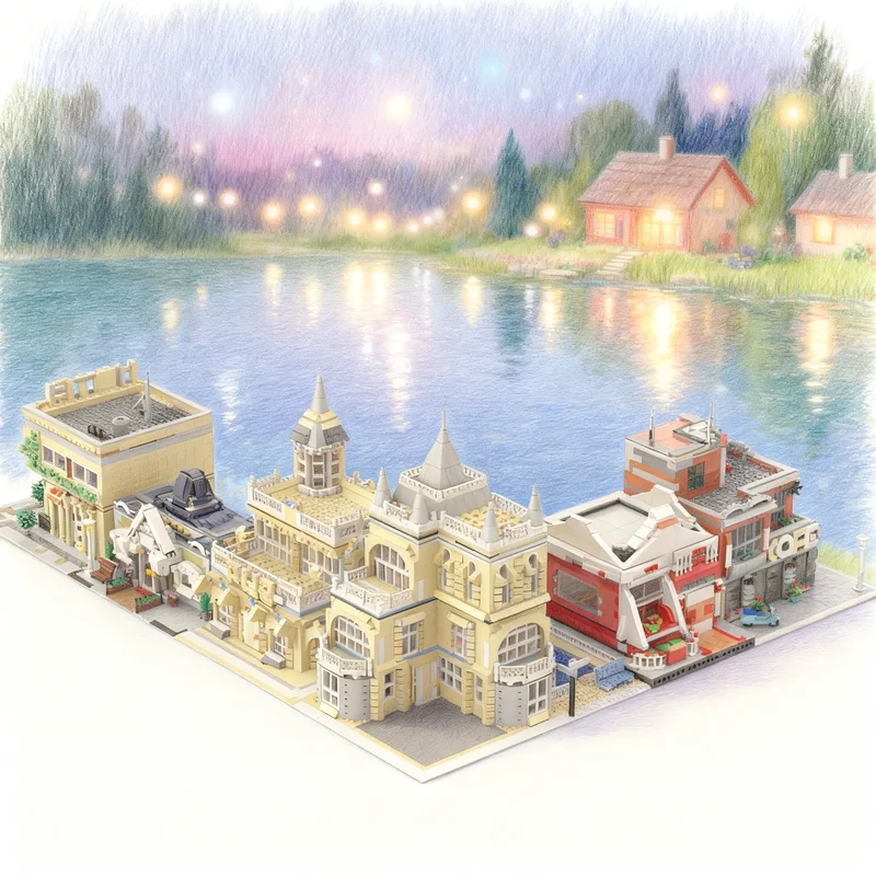 10462 деталей MOC: Альтернативная модульная модель городской улицы, строительные блоки, креативный подарок, коллекционный декор, премиум-класс для детей
10462 деталей MOC: Альтернативная модульная модель городской улицы, строительные блоки, креативный подарок, коллекционный декор, премиум-класс для детей