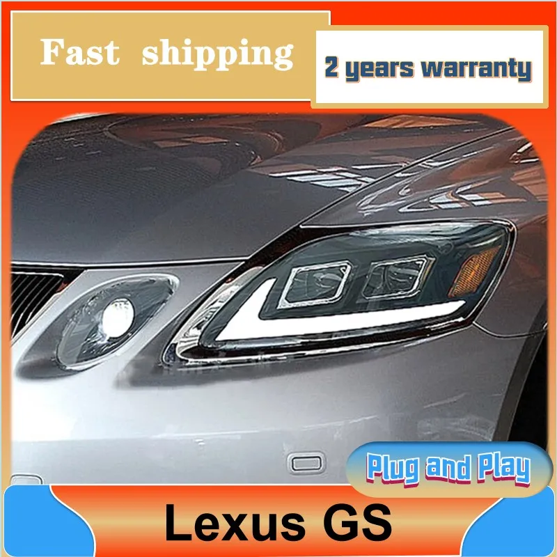 Автомобильный Стайлинг для Lexus GS300 фары 2004-2011 GS430 головка светильник GS350 DRL сигнал поворота Ближний Дальний свет проекционный объектив
Автомобильный Стайлинг для Lexus GS300 фары 2004-2011 GS430 головка светильник GS350 DRL сигнал поворота Ближний Дальний свет проекционный объектив