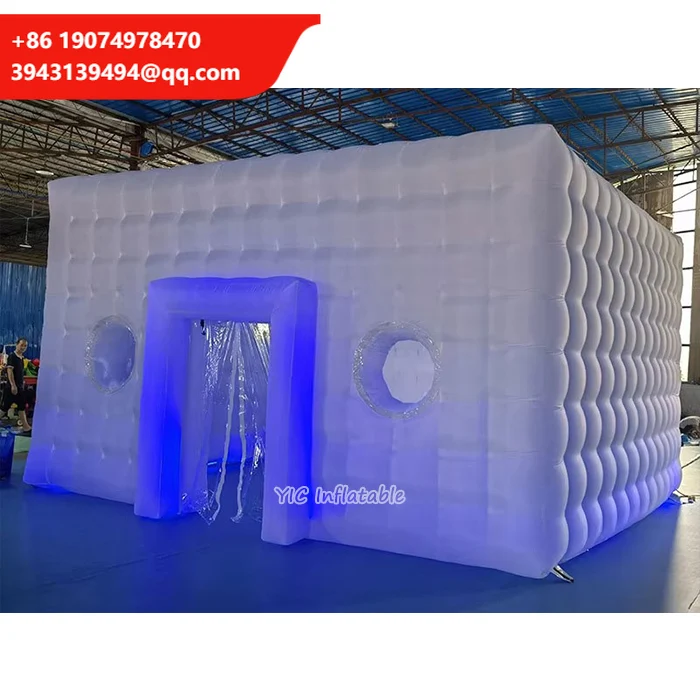 Customized Inflatable Portable Party House Disco Tent Inflatable Nightclub Led Light Inflatable Waterproof Cube Wedding Tent
Customized Inflatable Portable Party House Disco Tent Inflatable Nightclub Led Light Inflatable Waterproof Cube Wedding Tent