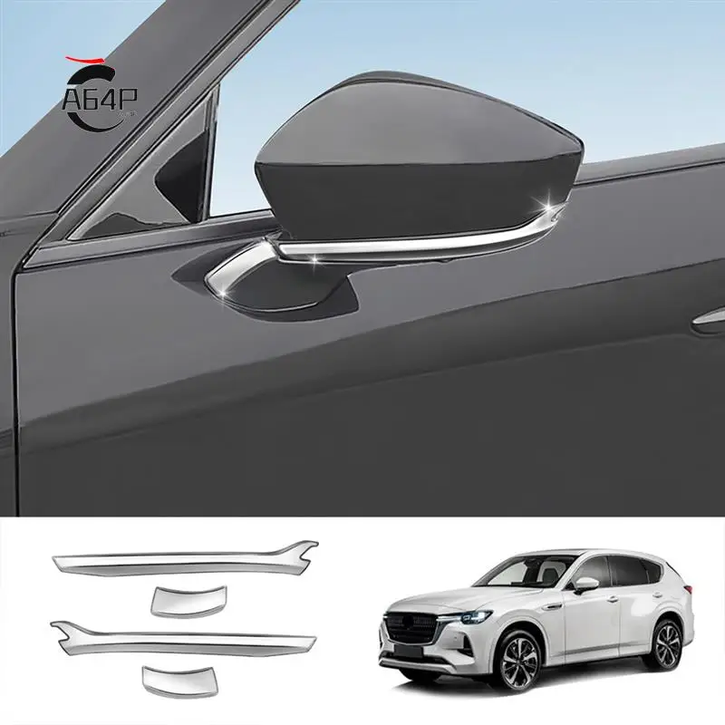 A64P-Car Bright Silver Rearview Mirror Decorative Stickers For Mazda CX-60 2022 2023 Car Parts Accessories RHD
A64P-Car Bright Silver Rearview Mirror Decorative Stickers For Mazda CX-60 2022 2023 Car Parts Accessories RHD