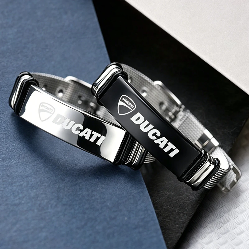 Personalized Bracelet Women Men Stainless Steel Adjustable Gift with logo For Ducati Panigale Diavel Superleggera V4V2 Scrambler
Personalized Bracelet Women Men Stainless Steel Adjustable Gift with logo For Ducati Panigale Diavel Superleggera V4V2 Scrambler