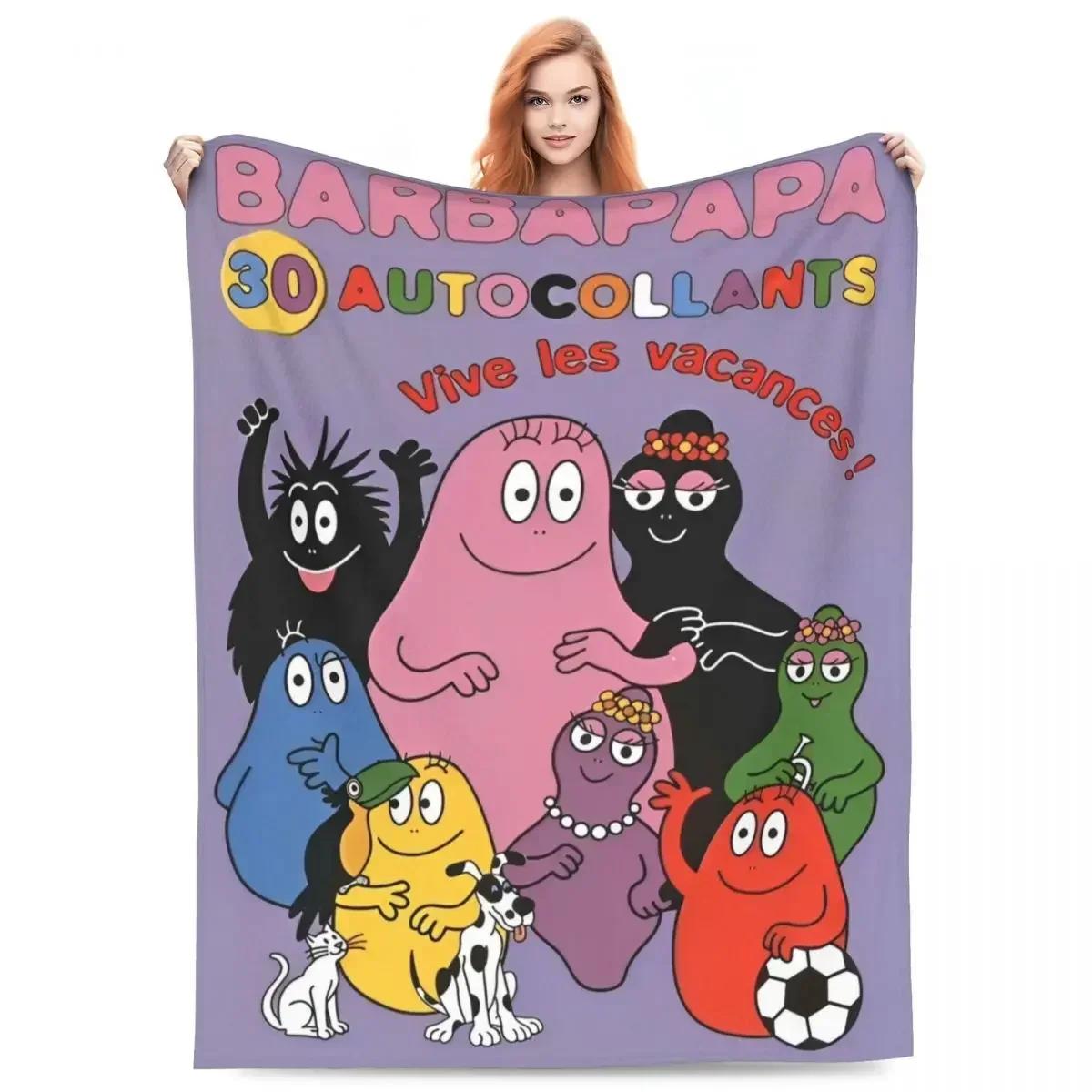 Плюшевый плед Barbapapa из кораллового флиса с милым мультяшным дизайном для дивана, кровати, путешествий, легкий и мягкий.
Плюшевый плед Barbapapa из кораллового флиса с милым мультяшным дизайном для дивана, кровати, путешествий, легкий и мягкий.