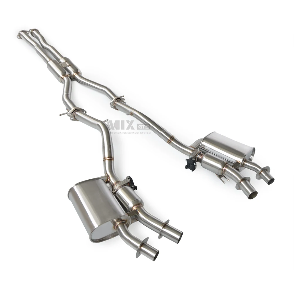 Cat back exhaust for Genesis G70 3.3T 2022-2024 with valve control cat back exhaust high-performance exhaust
Cat back exhaust for Genesis G70 3.3T 2022-2024 with valve control cat back exhaust high-performance exhaust