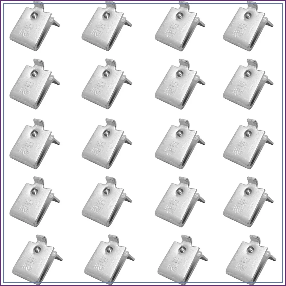 Adjustable Steel Pilaster Shelf Support Clip Zinc (Pack of 20)
Adjustable Steel Pilaster Shelf Support Clip Zinc (Pack of 20)